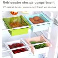 Fridge Organizer Multipurpose Shelf Sliding Drawer / Refrigerator Storage Container  Kitchen Dishes Ware Fridge Tray Freezer Drawer Space Savers Cutlery Organizer Storage Rack Holder Refrigerator Slide Drawer. 