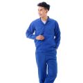 Summer Thin Short-Sleeved Work Clothes Suit Blue Long Sleeved Washed Cotton Men and Women Labor Protection Clothing Auto Repair Factory Work Clothes. 