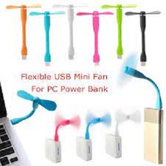 Portable Mini USB Fan Flexible Notebook Laptop Desktop Super Mute PC Cooler Cooling Desk