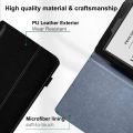Kindle 7th Generation Case 2014 Ebook Reader Leather Cover Model WP63GW Protective Skin with Magnetic Closured Sleep. 
