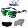 Okuma polarized sunglasses UV400 for men and women outdoor hunting, fishing, driving bicycles, sunglasses optional box. 