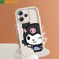 UCUC for Redmi 12 Back Cover Kuromi Girl Ladder Camera Soft Rubber Protection Phone Case. 