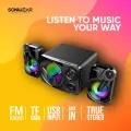 SonicGear Titan 3 BTMI Bluetooth Portable Music Synchronized Light Display Speaker. 