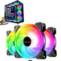 Dual Aperture 120mm RGB Computer Cooling Cooler Fan Cooling Heat Sink CPU Cooler Fan Efficient For Gamming Computers 120mm Cp1170 H. 