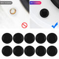 10Pcs Car Door Shockproof Pad Silent Gasket Shock-absorbing Stickers For Trunk Sound Insulation Pads Thickening Cushion. 
