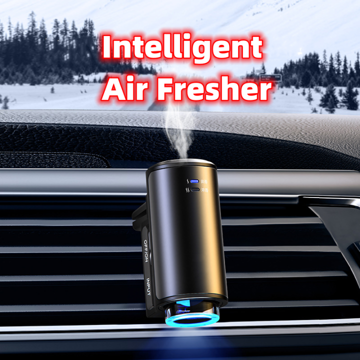Diffusore Aromaterapico Solare Per Auto Con Elicottero Rotante - Deodorante Auto, Decorazione Profumata Da Cruscotto