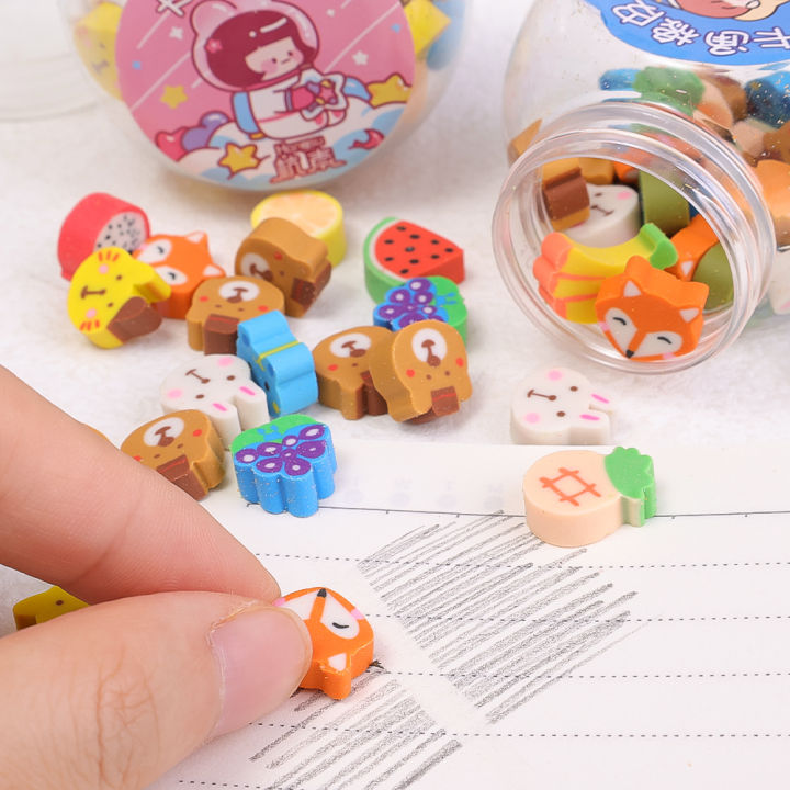 50pcs/box%20Pencil%20Eraser%20Rubber%20Kawaii%20Animal%20Fruits%20Erasers%20Student%20Gift%20Stationery%20For%20Kids%20-%20Image%204