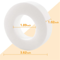 4 Pack Swimming Pool Wheel Cover White 6101611-R4 for Dolphin Robotic Pool Cleaners M200 M400 M500. 