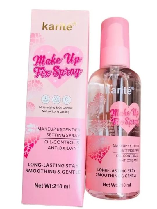 Makeup Extender (kmfs) Setting Spray Oil Control & Antioxidant KARITE Makeup Fix Spray 210ml