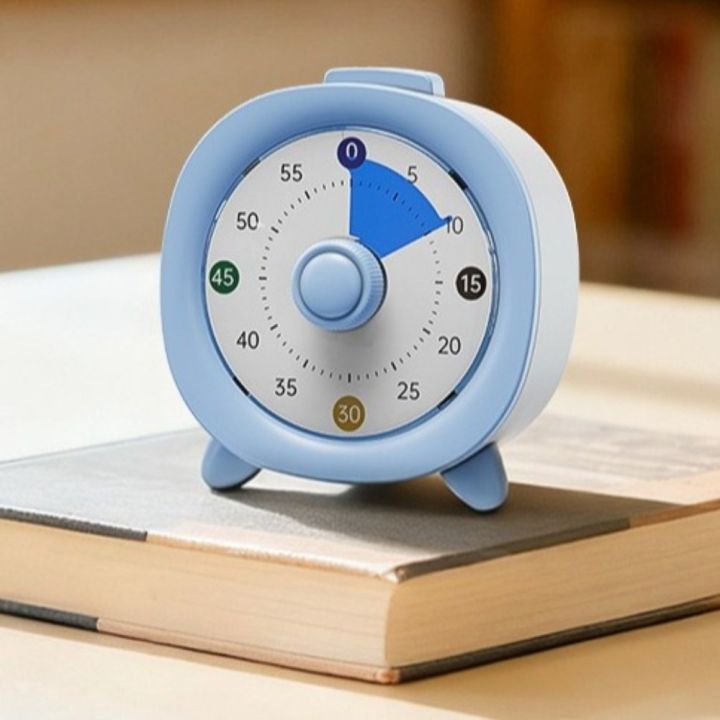 Portable Plastic Visual Timer Rectangle 60 Minute Countdown Timer ...