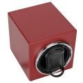 Portable Quiet Automatic Watch Winder Mechanical Watch Winder Display Box Red. 