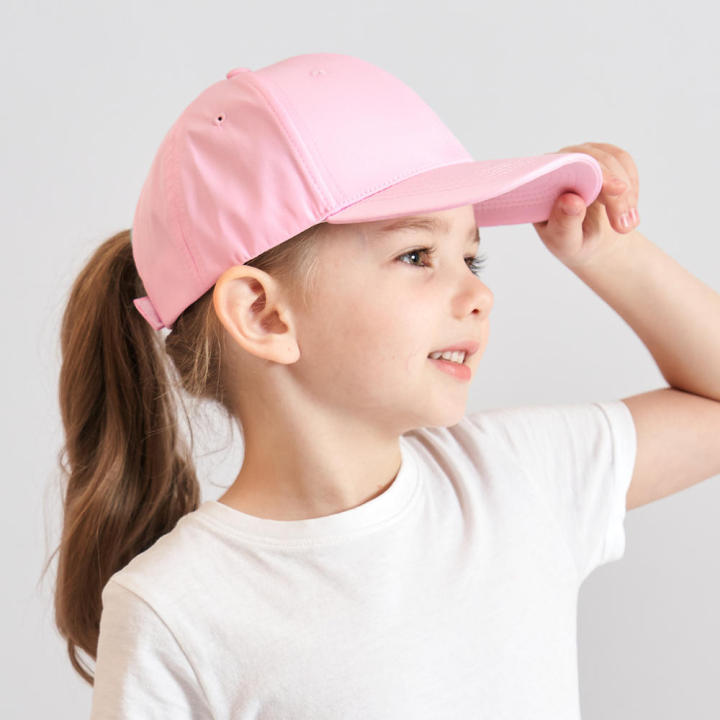 Child Baseball Hat Outdoor Sports Visor Cap Parent-child Models Baseball Cap Kids Cotton Sun Hat Horsetail Hat