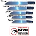 5pc  stainless steel  knives pack + free 1 fruit knife. 