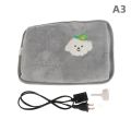 hot pack Reusable Electric Hot Water Bag Warmer Heat Pack Cute Rechargeable Safety Rabbit Fur Reusable Hot Water Bottle US/EU Plug HandFirst Aid Kits. 