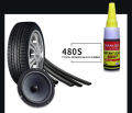 480S Car Rubber Repair Tire Glue Can Quickly Get Back On Road And Patch Tires/Work Well In Any Type Of Tires With Strong Adhesion. 