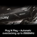 Kingston Fury Beast 16 GB 3200 MHz DDR4 CL16 Desktop Memory Single Module KF432C16BB/16. 