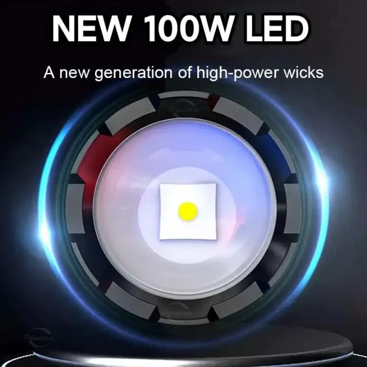 100W%20High%20Power%20Led%20Flashlights%20White%20Laser%20Long%20Range%203000Meters%205000mAh%20Torch%20Light%20Ultra%20Powerful%20Flashlight%20Tactical%20Lantern%20-%20Image%202