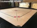 Scan tournament 9mm carrom board. 