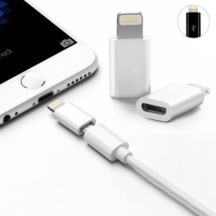 Lightning Female Lightning Cable To Micro Usb Adapter Micro Usb