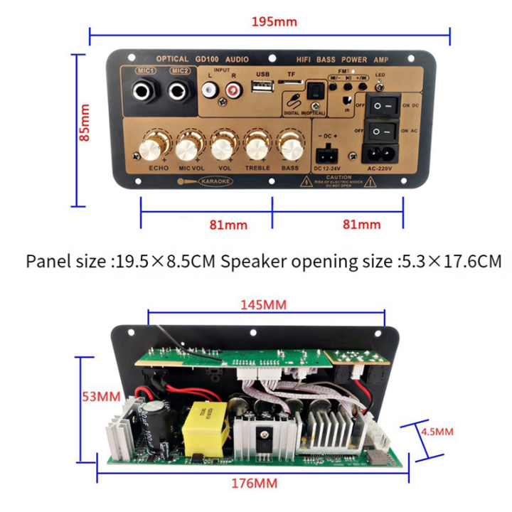 GD100%20Bluetooth%20Amplifier%20Board%20with%20Optical%20Audio%20Input%20HiFi%20Karaoke%20Amplifier%20Home/Car%20Amplifier%20Board%20(US%20Plug)%20-%20Image%202