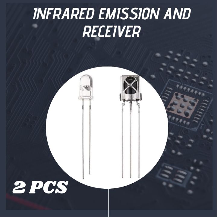 LED Infrared Emitter and IR Receiver Diode, LEDs Infrared Emission and ...