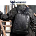 MENSPE Men Backpack Laptop Backpack PU Leather Business Travel Backpack College Fashion Backpack Casual Backpack Anti Theft Back Pack School Bag Accommodates 15inch Notebook. 