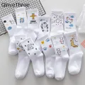 Women Japanese Korea Cute Cartoon Cow Bear Rabbit Duck Unicorn Funny White Cool Harajuku Hop Skateboard. 
