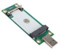 Mini PCI-E Wireless WWAN to USB Adapter Card with SIM Card Slot Module Testing Tools. 