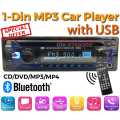 Car Radio DVD Stereo Player with Bluetooth 1 Din MP3 Multimedia Player single din DVD/VCD/MP4/MP3/USB/SD/AUX/FM. 