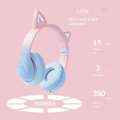 Ears Wireless Headphones Earphone LED Cat Ear Headset Mic Bass Gaming Stereo Audio Bluetooth Sports With Microphone Noise Cancellation Earbuds猫耳头戴[UNK]无线蓝牙耳[UNK]. 