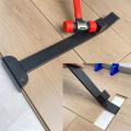 Heavy Duty Pull Bar and Pry Bar Professional Pull Bar Flooring Tool Steel Block and Protective Felt Underside for Laminate Wood Flooring Installation. 