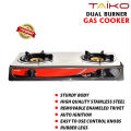 Taiko Dual Burner Gas Cooker - TSL-203. 