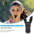 Quorrae Oral Muscle Training Device Breathing Trainer for Stronger Lungs Oral Muscles Adjustable Resistance for Men Women Improve Lung Capacity Abdominal Breathing Training Equipment for Better Health. 