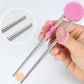 Portable Kids Learning Training Chopsticks Reusable Stainless Steel Chopsticks Dounp. 