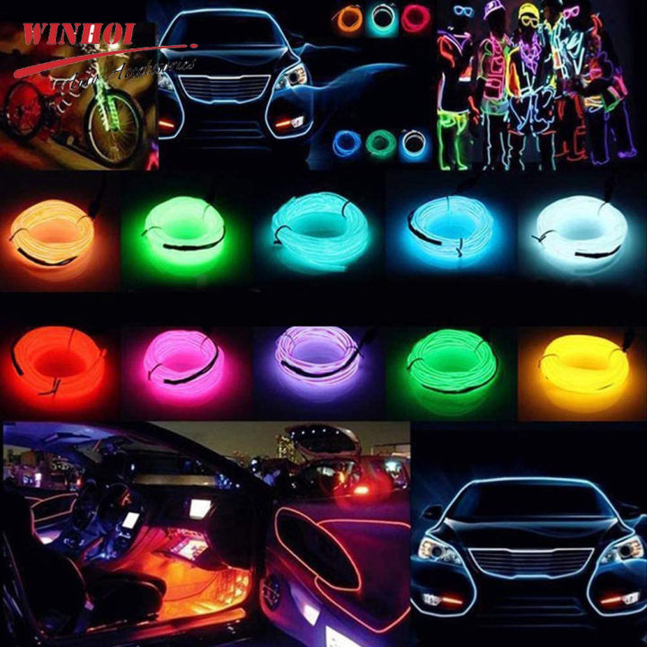 Driver USB with Backlight Car Environmental Tube Flexible Band Neon ...