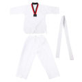 Taekwondo Outfit Cotton Taekwondo Training Uniform for Kickboxing Martial Arts Training. 