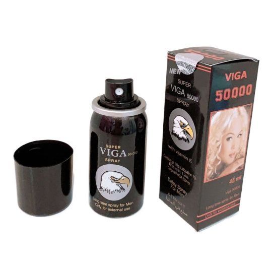 18+ VIGA 50000 Strong Men's Delay, Long Time Sex Spray With Extra Vitamin E Strong And Advance Formula Made In Germany hb 18