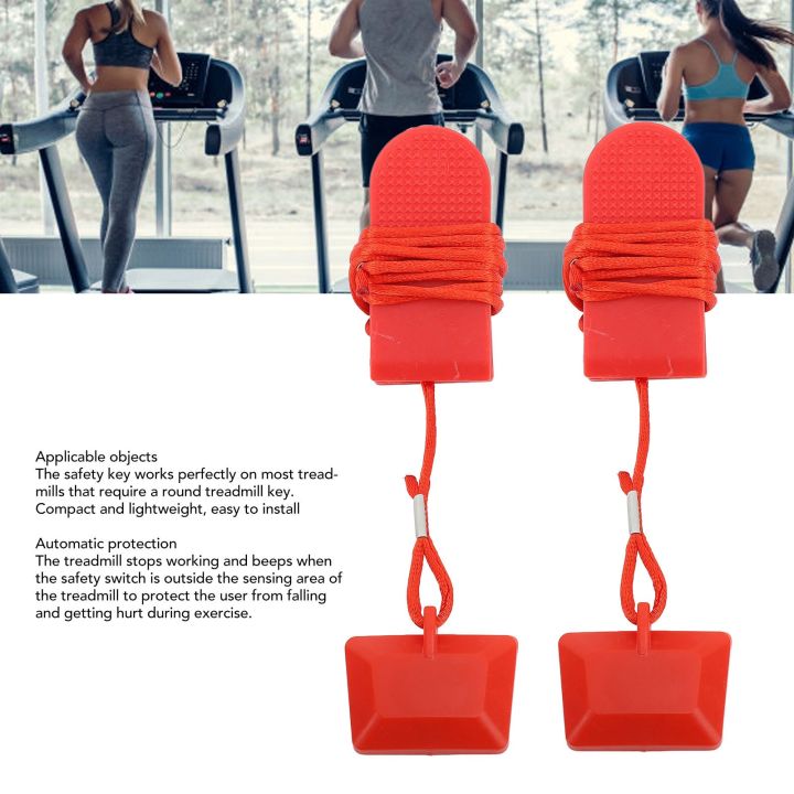 2Pc%20Treadmill%20Magnetic%20Safety%20Switch%20Universal%20Treadmill%20Emergency%20Stop%20Assy%20-%20Image%205