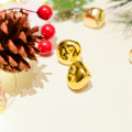 200 Piece Jingle Bells, Bells for Crafts 0.6 in Small Jingle Bells Gold Iron DIY Mini Bells Bulk Loud Sound Jingle Bells. 