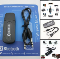 AUX Wireless Music Audio Receiver and Bluetooth Transmitter with Pen Drive Adapter for Headphones, Speakers, and Car AUX Systems. 