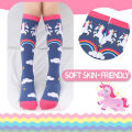 Tit Girls Toddler Socks Dance Kids Long Knees Cartoon Cute Knee Socks Kids Cotton Girls & Socks Rainbow Socks. 