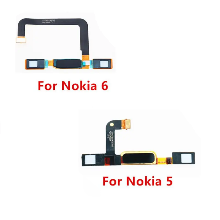 Nokia 5 Nokia 6 Home Button back Key Touch ID Fingerprint Sensor Flex Cable
