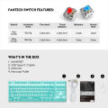 Fantech mint edition maxfit87 mechanical keybord. 