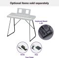 Yamaha PSRE383 Keyboard with Padded Case, Double X Stand, Power Adapter, Book Rest 61-Key Touch Sensitive Portable Keyboard with Power Adapter PSR E 373 Electric piano keyboard organ Musical Instrument Kandy Musical Hub Keyboard with Accessories. 