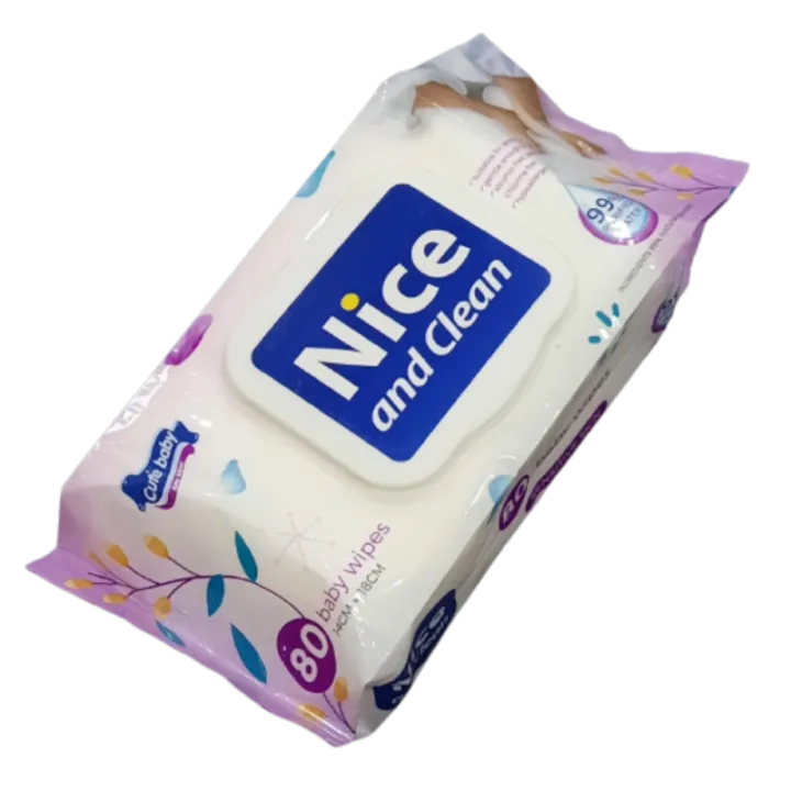 Baby Wipes with Lid Nice and Clean Baby Wet Wipes baby wet wipes Baby Tissue Box