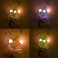 Romantic Colorful Sensor LED Mushroom Wall Lamp Night Light Home Bedroom Decor. 