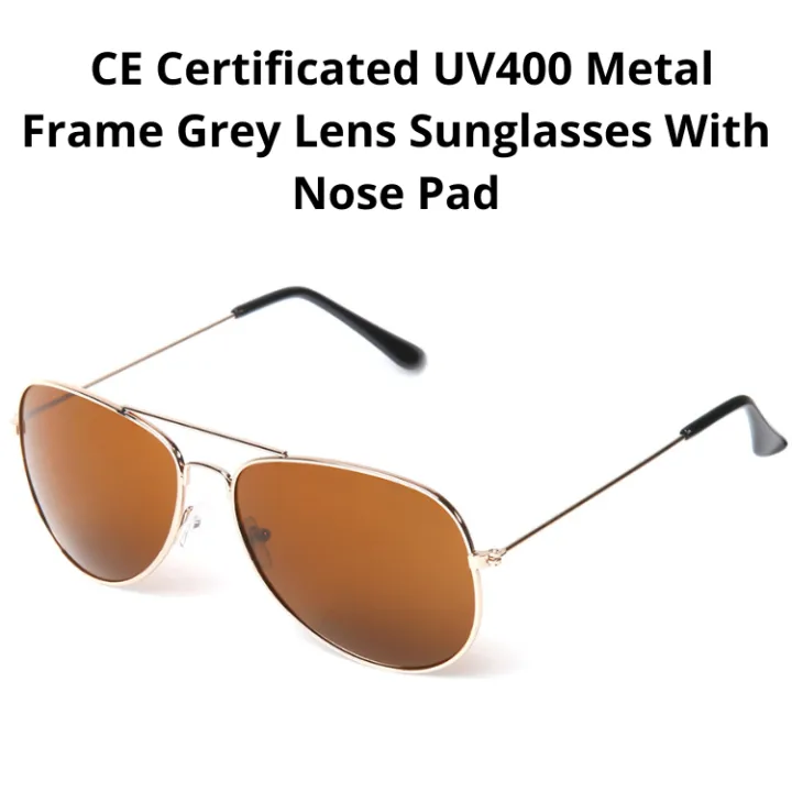 Sunglass%20Sunglasses%20CE%20Certificated%20UV400%20New%20Fashion%20Type%20Metal%20Frame%20Brown%20Color%20Lens%20Sunglasses%20With%20Nose%20Pad%20Driving%20Eyewear%20Outdoor%20Sport%20travel%20Sunglasses%20UV400%20Protected%20-%20Image%202