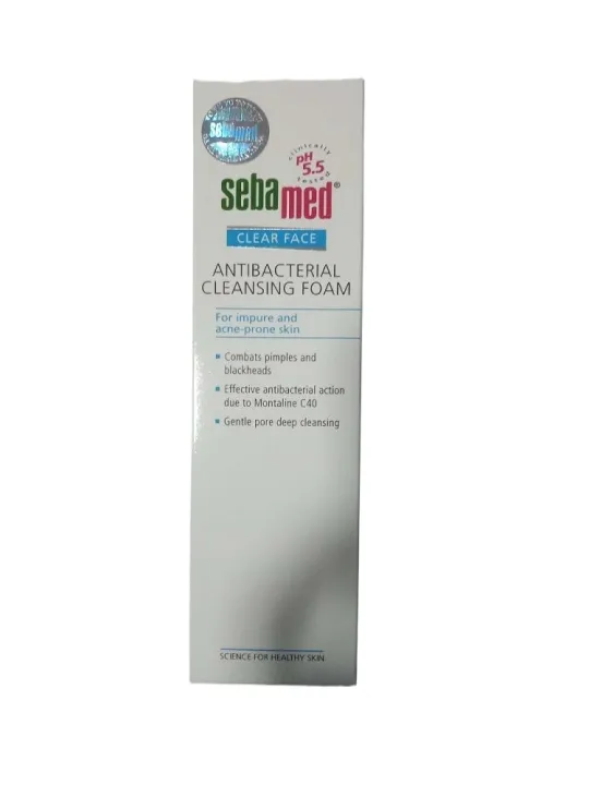 Sebamed%20Clear%20Face%20Antibacterial%20cleansing%20foam%20150ml%20-%20Image%202