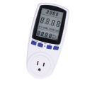 Power Meter Plug, 15A 120V Power Meter Plug Energy Monitor Overload Protection with Backlight for Home. 