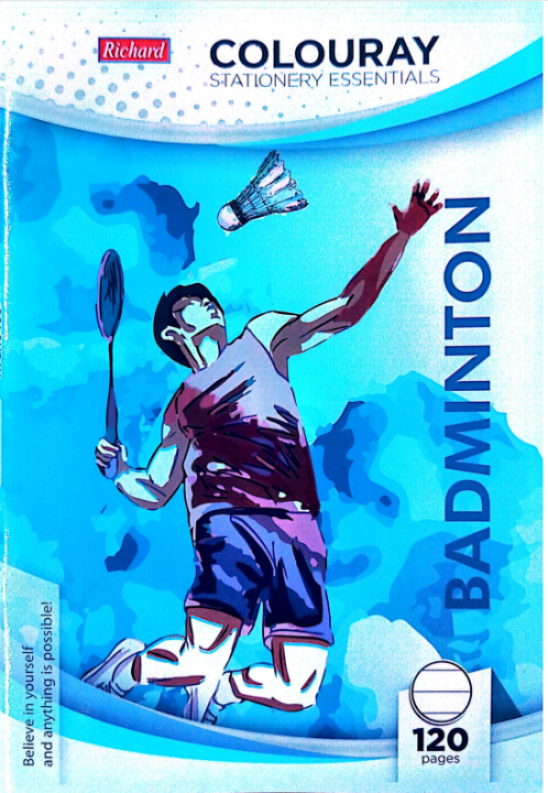 Colouray CR Book (60gsm) - 120 pgs Single Rule